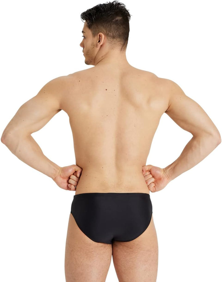 ARENA Herren Men's Swim Briefs Graphic Swim Briefs 44 Schwarz, 44 Schwarz