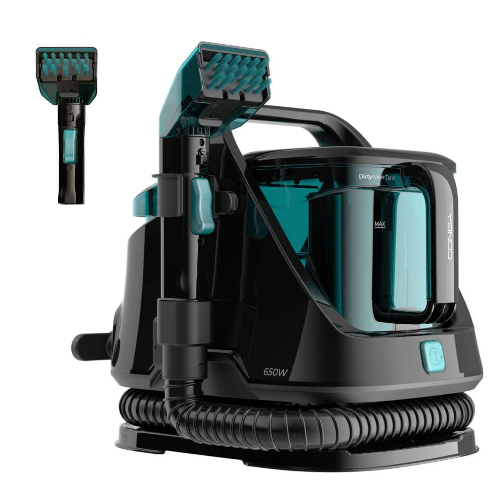 Cecotec Polsterstaubsauger Conga 5000 Carpet&Spot Clean XXL. 650 W, Zwei Tanks, einer für sauberes W