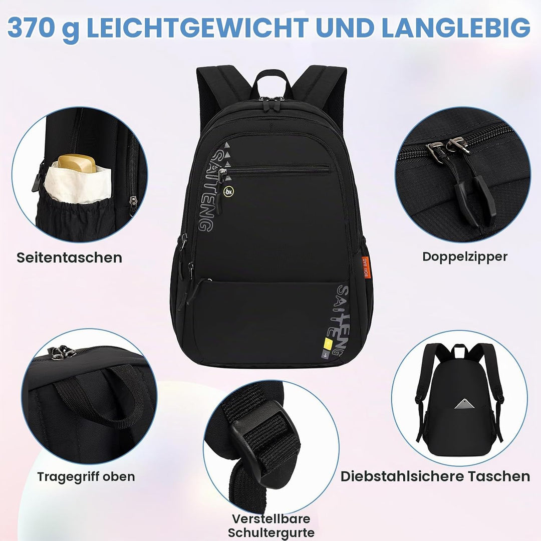 Rucksack 40x20x25 für Ryanair Flugzeug Reiserucksack, Erweiterbarer 15,6 Zoll Laptop Rucksack Reiset