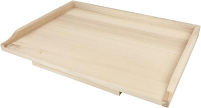 Wooden World - Traditionelles Teigbrett aus Holz zum Kneten STOLNICA (XL 63 x 50 cm), XL 63 x 50 cm
