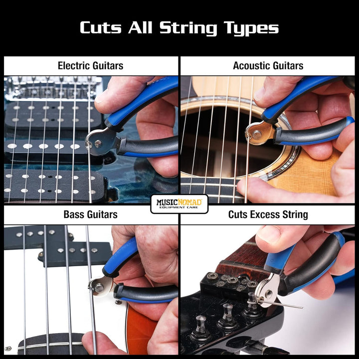 MusicNomad GRIP ONE (MN223) - All in ONE String Winder, Cutter, Puller