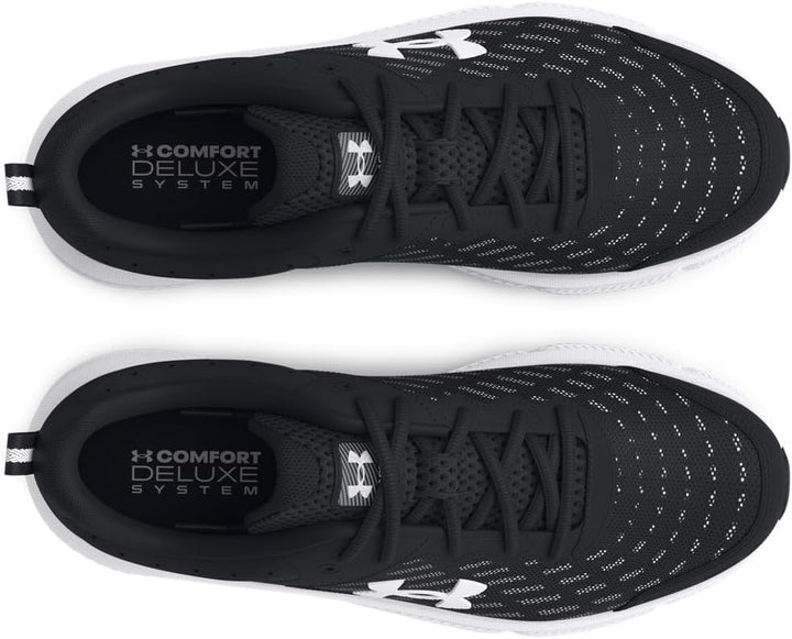 Under Armour Herren Ua Charged Assert 10 Laufschuhe 45.5 EU Black Black White, 45.5 EU Black Black W