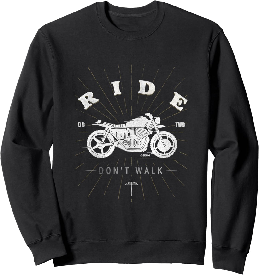 The Walking Dead Daryl Ride Don't Walk Sweatshirt