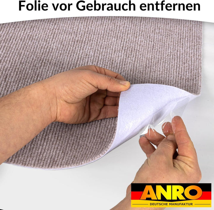 ANRO Bodenschutzmatte Bürostuhl Unterlage Schreibtischstuhl Unterlage Bürostuhl Teppich rutschfeste