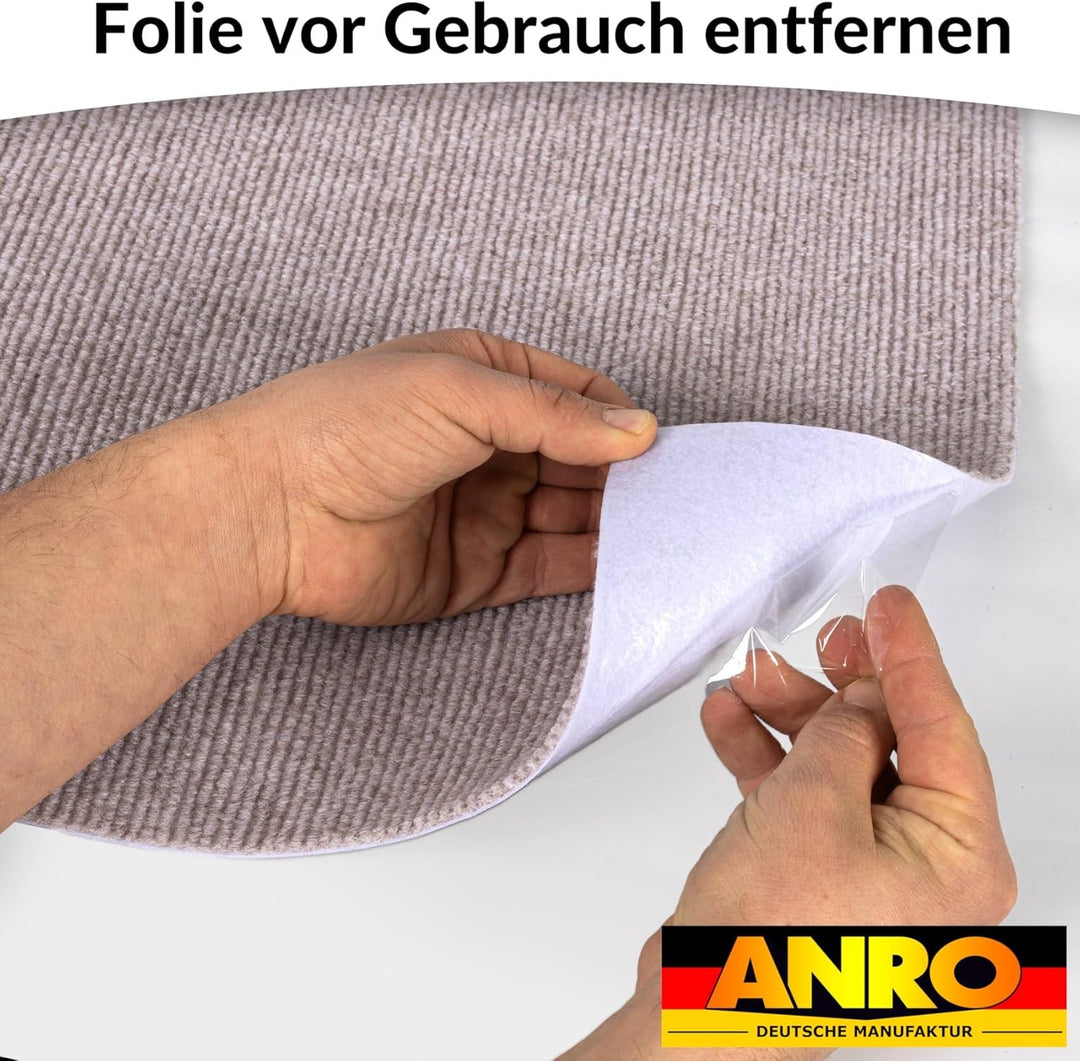 ANRO Bodenschutzmatte Bürostuhl Unterlage Schreibtischstuhl Unterlage Bürostuhl Teppich rutschfeste