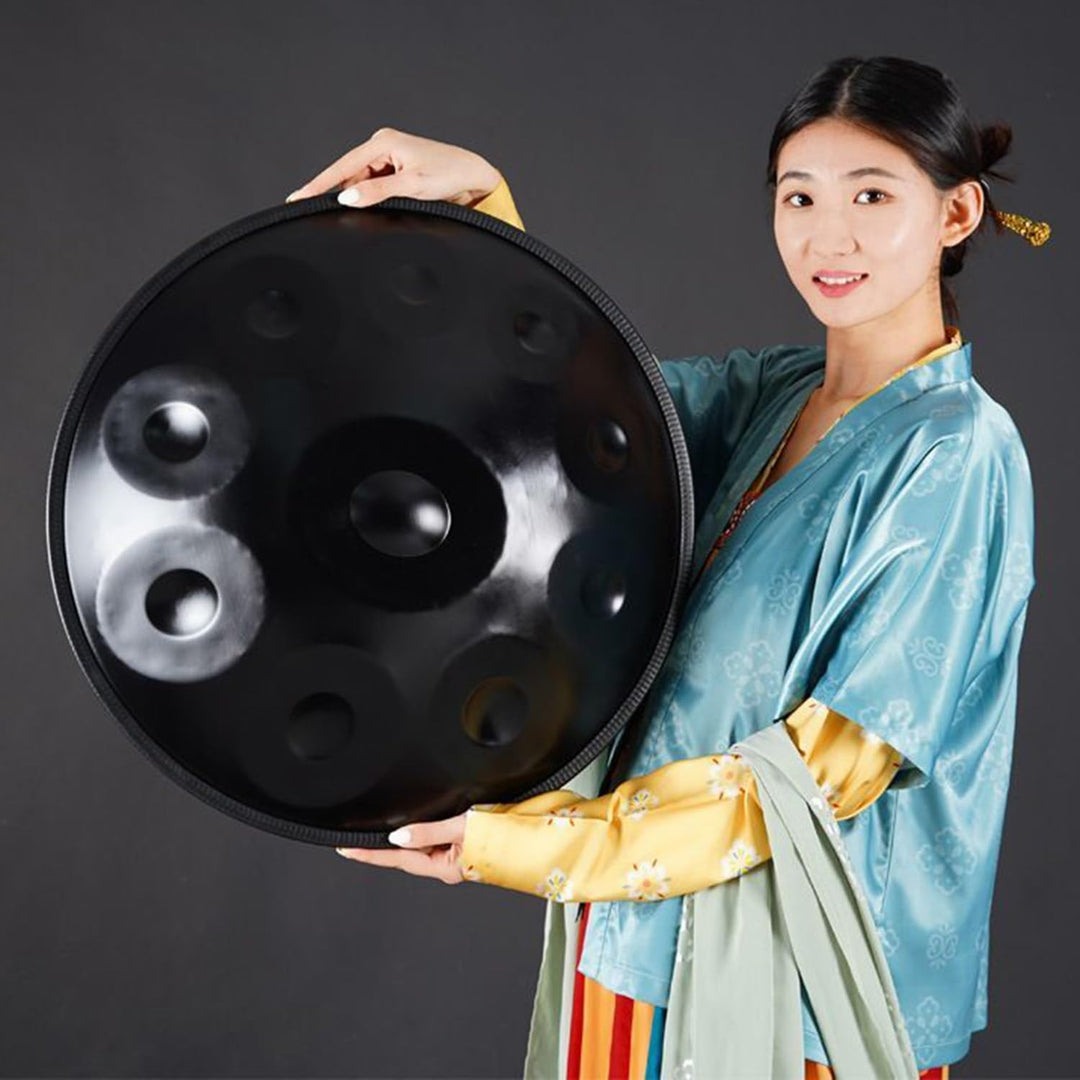 Handtrommel, Handpan-Drum-Instrument In D-Moll 9/10/12 Noten 56cm Stahl-Handpan-Trommel Mit Handpan