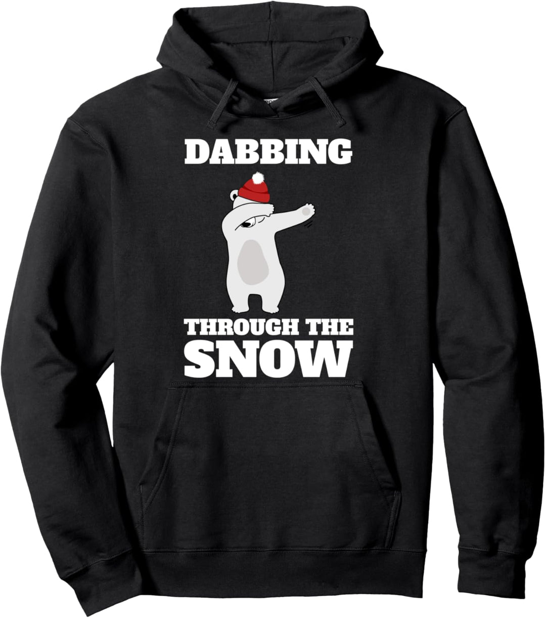 Weihnachten - Eisbärentupfen Pullover Hoodie