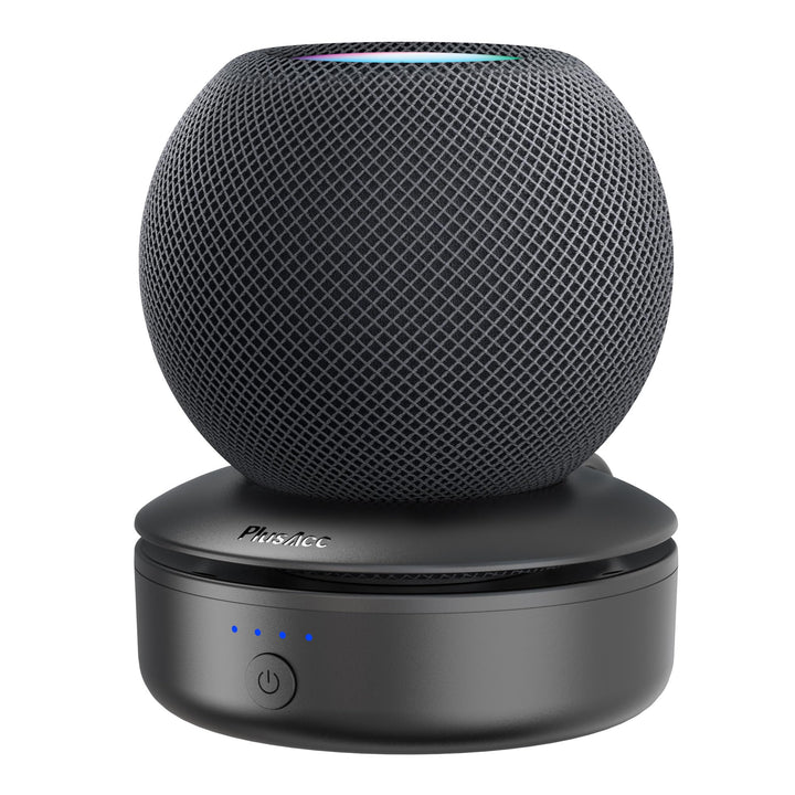 PlusAcc Akku Kompatibel mit HomePod Mini - Tragbare Ladestation Batterie Ständer Home Pod Mini Zubeh