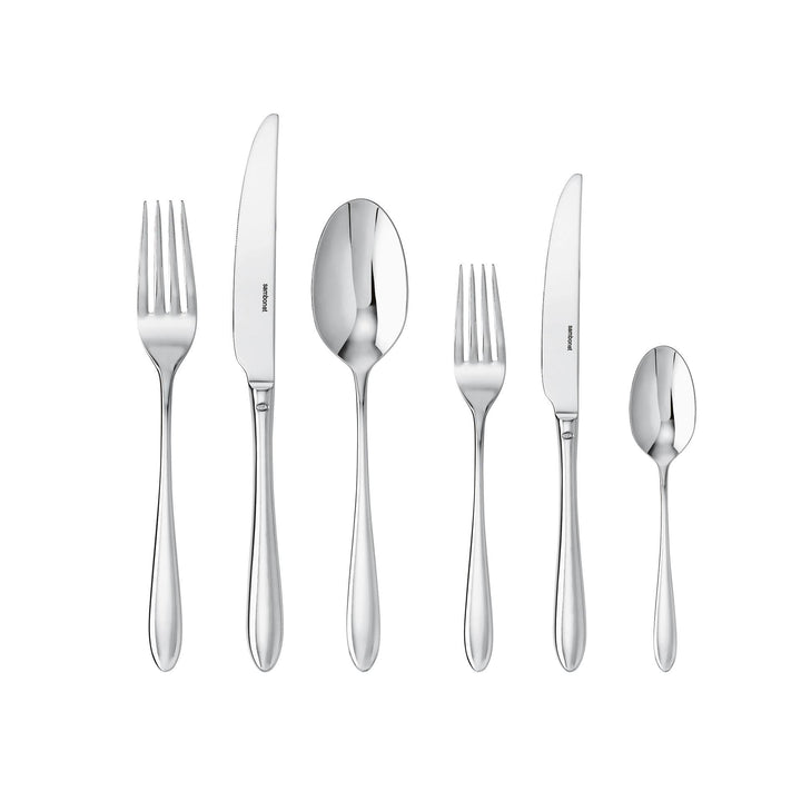 Sambonet 52515-83 Dream Monoblock-Geschirrset, 36-teilig - 6 Gabeln, 6 Löffel, 6 Messer, 6 Obstgabel