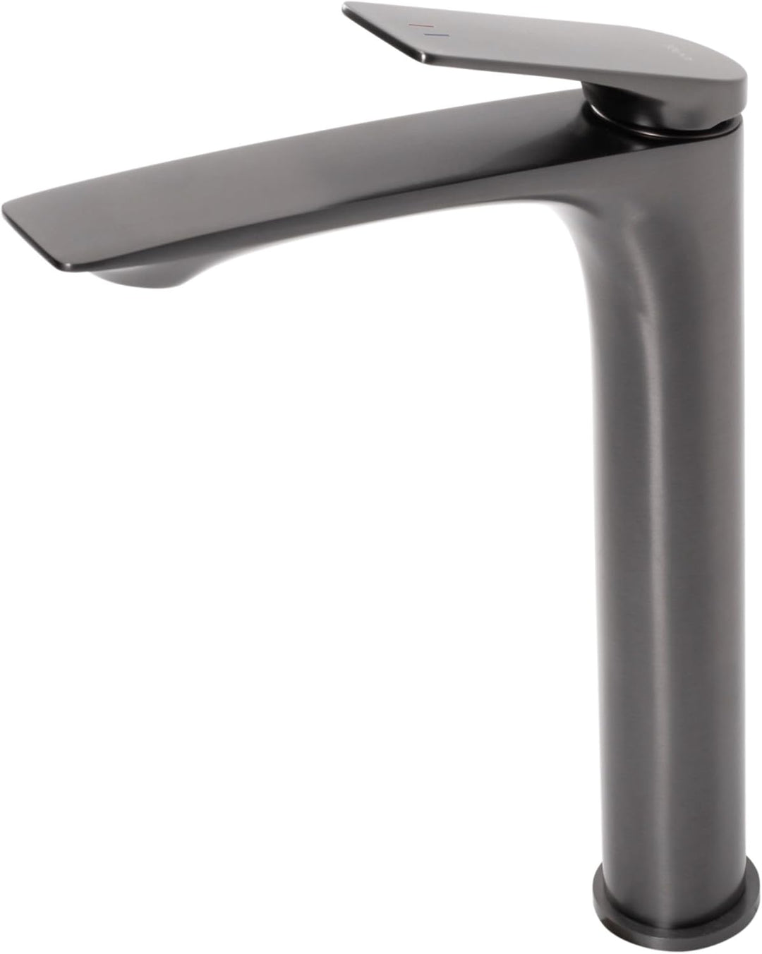 Rea Waschtischarmatur AVALON titanium High Wasserhahn Bad Badarmatur aus Messing Armatur für Waschbe