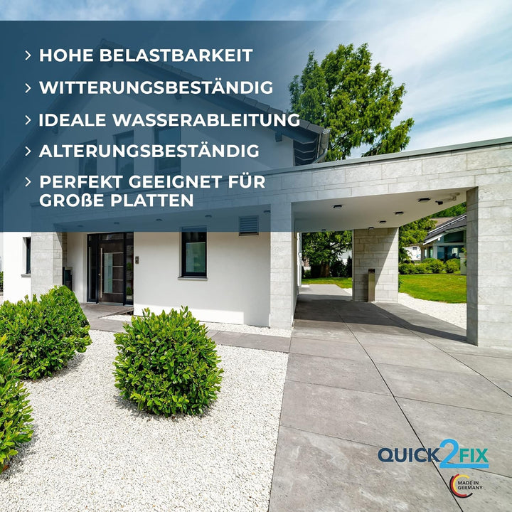 QUICK2FIX® 50 x Splittbettlager - Tellerfugenkreuz - Tellerfugenkreuz-Sandbettlager - Kiesbettlager