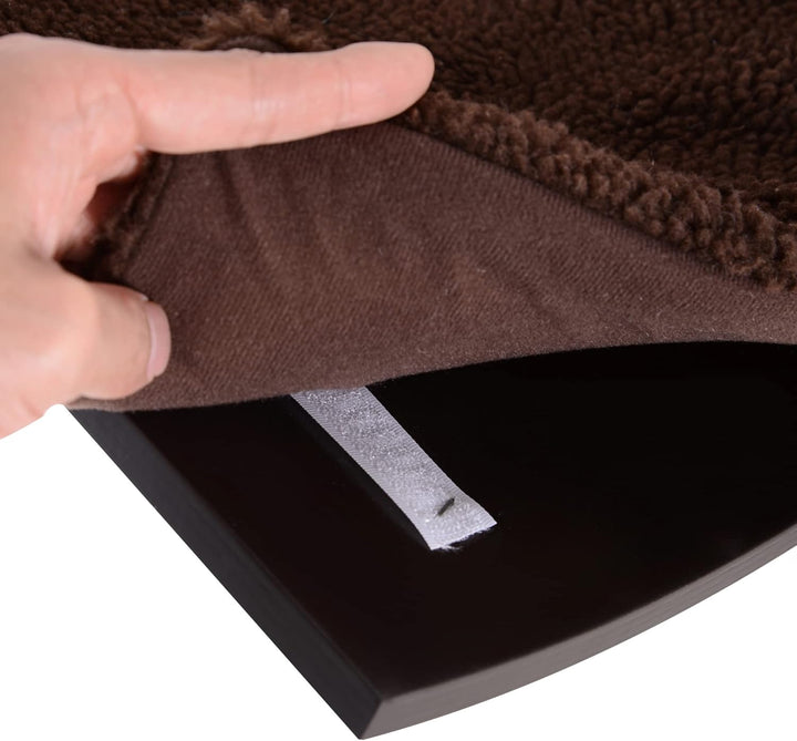 PwaHut Kletterwand Katzen Katzen Kletterwand Katzenregal, Wandmontage Plüschauflage, Wand Katzenmöbe