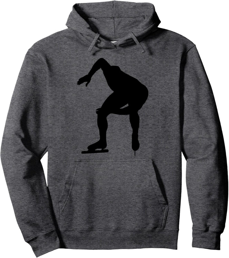 Speed Skater Schlittschuhlaufen Pullover Hoodie