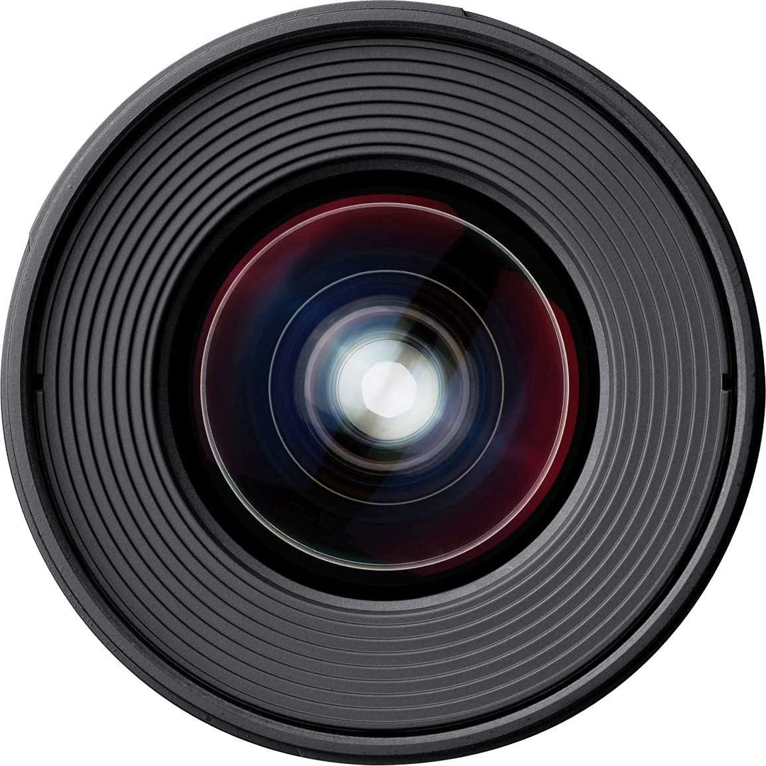 SAMYANG 13020T1.9CM 20mm T1.9 VDSLR ED AS UMC Objektiv für Anschluss Canon M schwarz, Canon M
