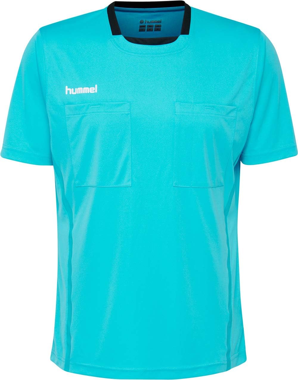 hummel Referee F3648 Schiedsrichter-Trikot, kurzärmelig Scuba Blue L, Scuba Blue L