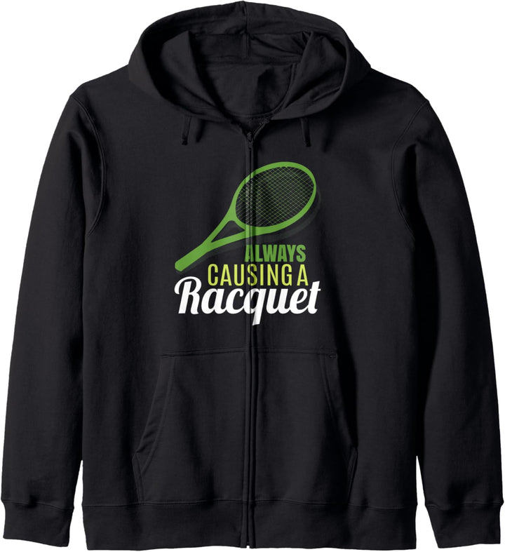 Pro Tennis Spieler Geschenk Tennisball Team Gear Zubehör Kapuzenjacke