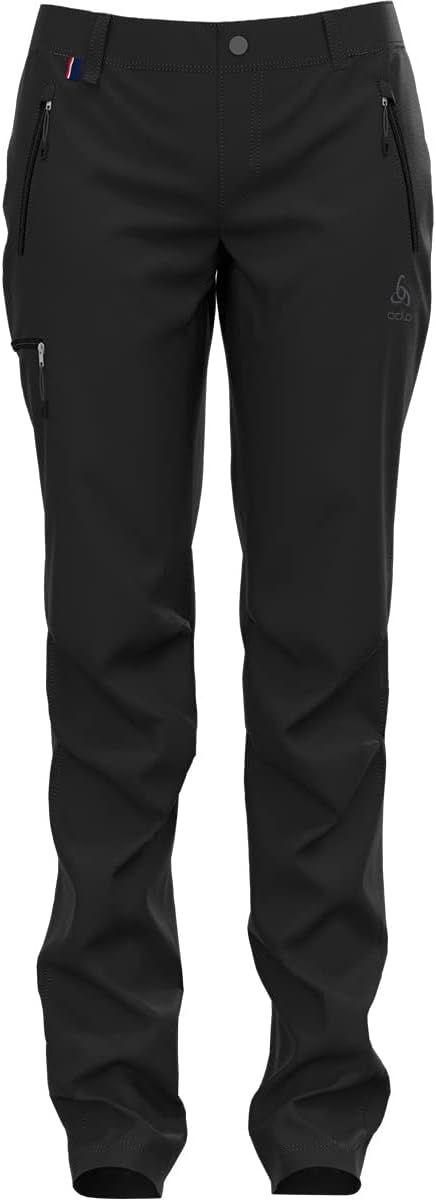 Odlo Damen Essentials Wanderhose 46 Schwarz, 46 Schwarz