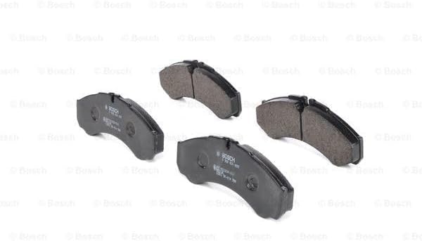 Bosch BP972 Bremsbeläge - Hinterachse - ECE-R90 Zertifizierung - vier Bremsbeläge pro Set