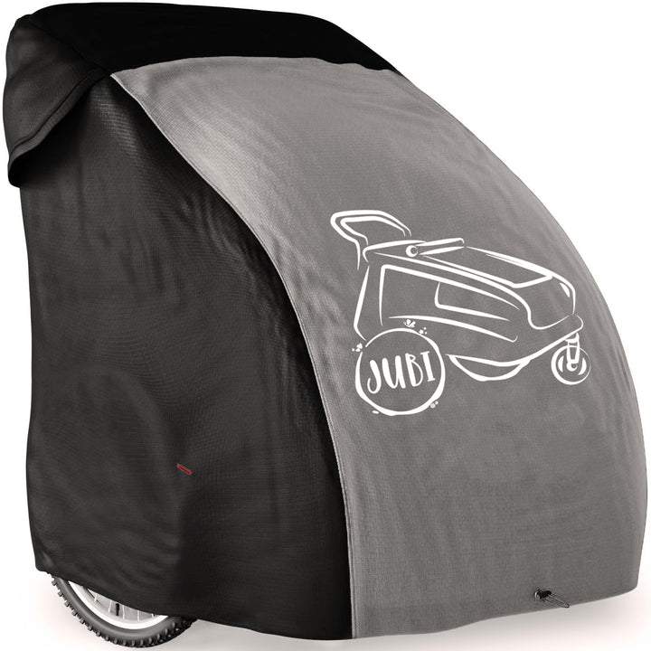 Jubi® Faltgarage Fahrradanhänger zweisitzer/einsitzer und absolut wetterbeständig| Abdeckung Fahrrad