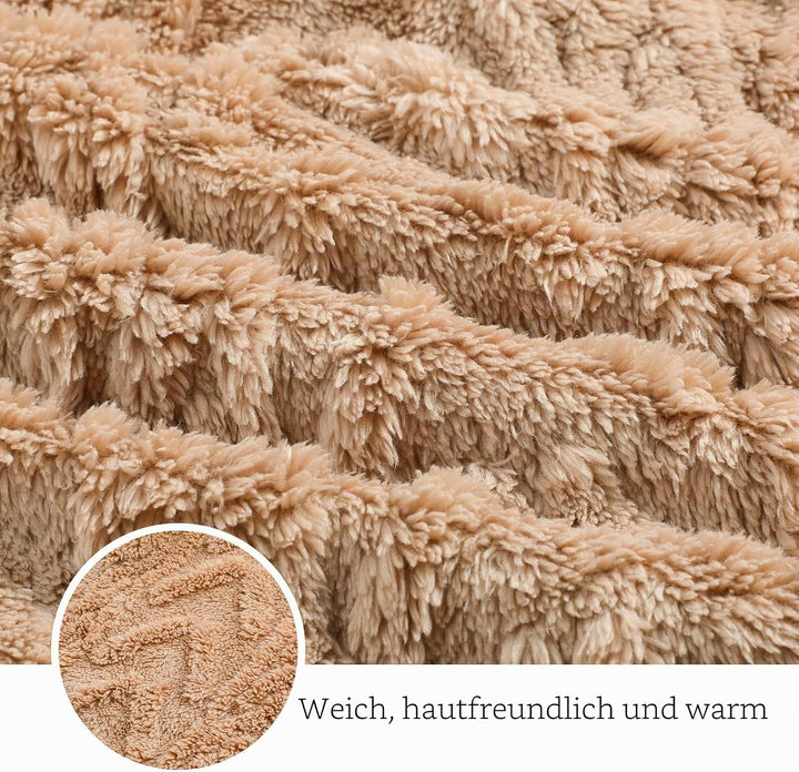 Zetieny Hoodie Damen Kapuzenpullover Teddy Fleece Double Fuzzy Fluffy Jacquard Pullover Lässiges War