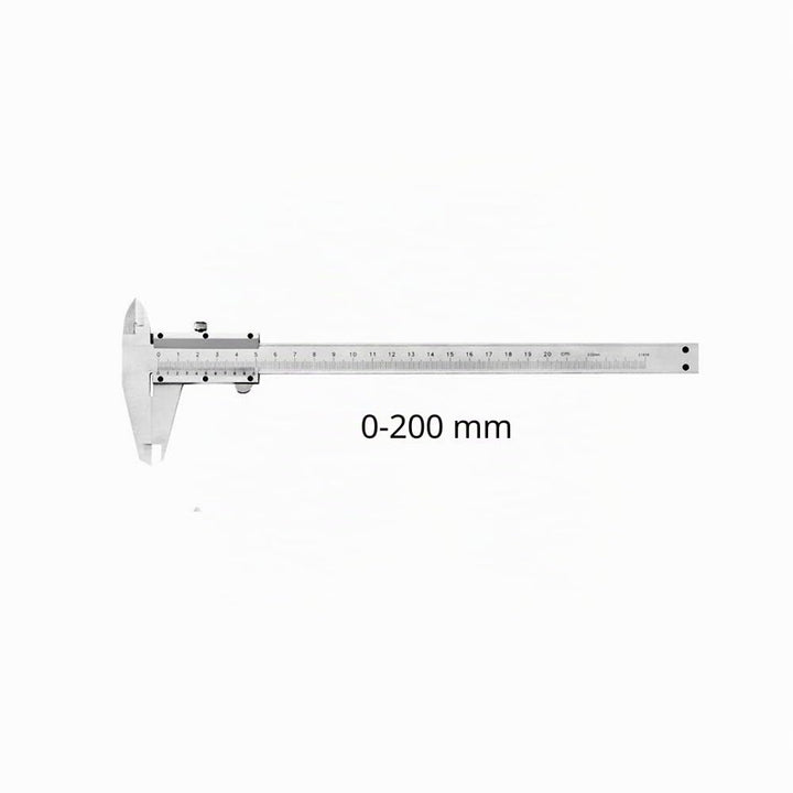 0-200 mm Messschieber,Kohlenstoffreicher Stahl Präzisions Messschieber mit hoher Messgenauigkeit zum