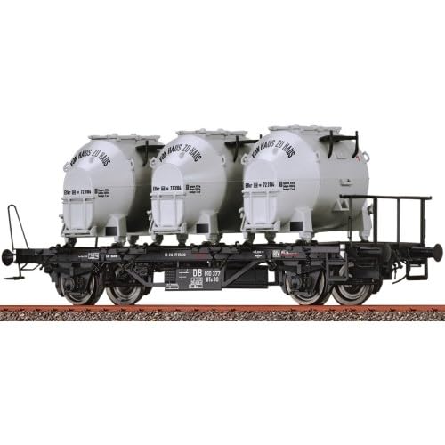 50597 Behältertragwagen BTS 30 der DB, mit Efkr 401 "Von Haus zu Haus, Ep. III