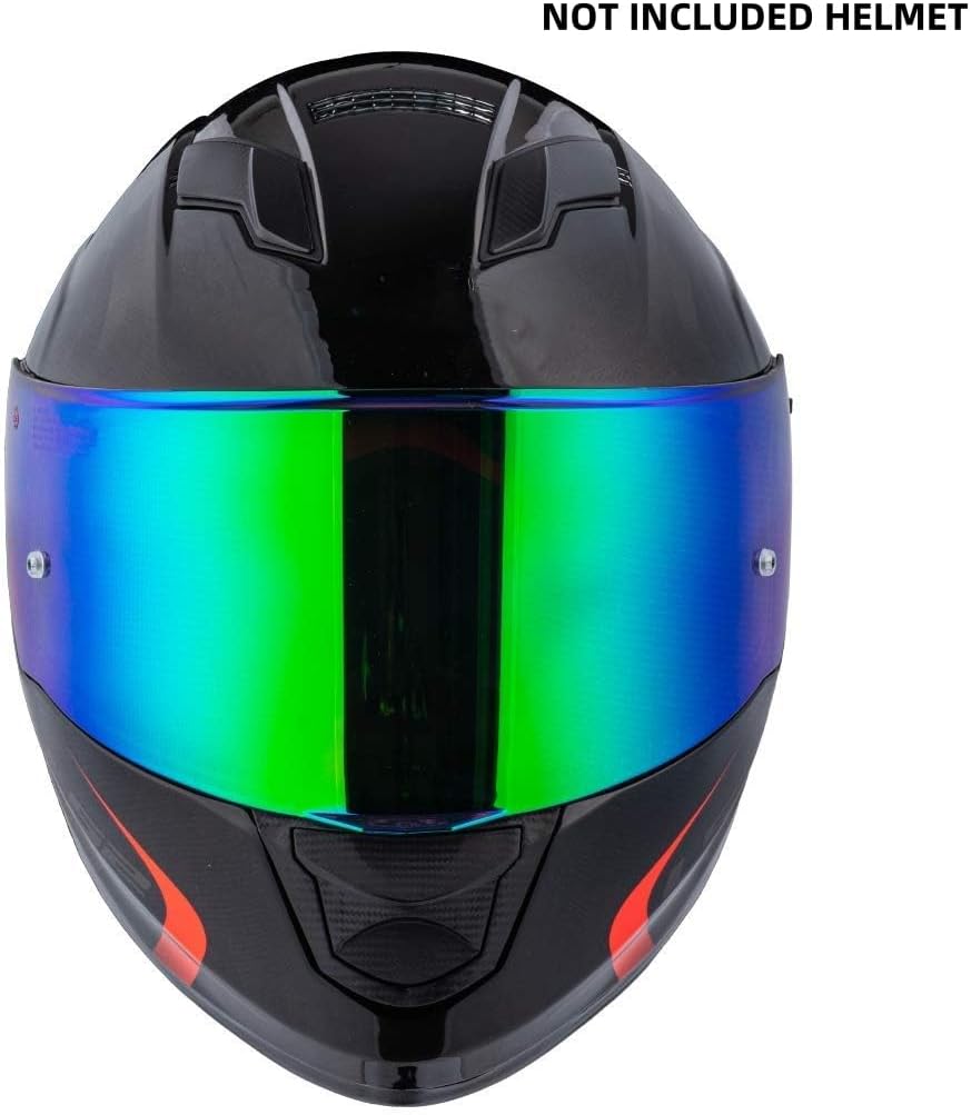 Helmvisier für Assault/Rapid/Stream,Motorradhelm Visier für LS2 FF800/FF353/FF328,Motorrad Windschut