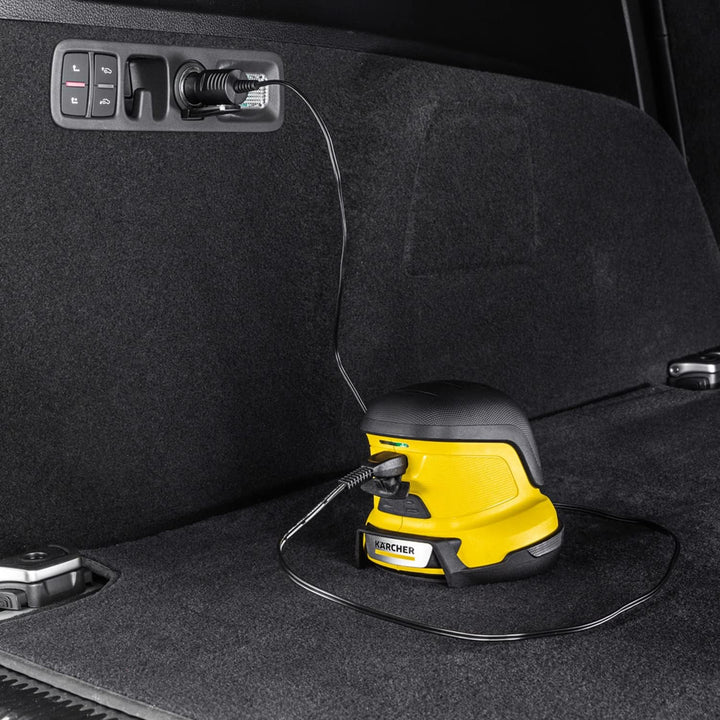 Kärcher EDI 4 – Elektrischer Eiskratzer mit rotierender Scheibe – zeitsparendes, müheloses Eisentfer