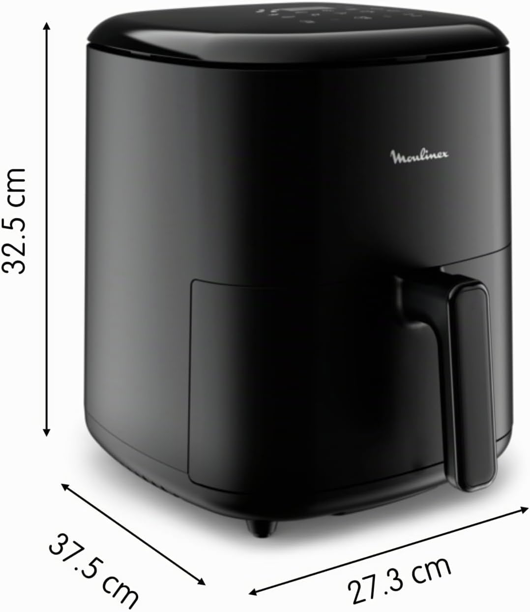 Moulinex Easy Fry Max 5L – Luftfritteuse für schnelles Kochen, Energieeinsparung bis zu 70%, intuiti
