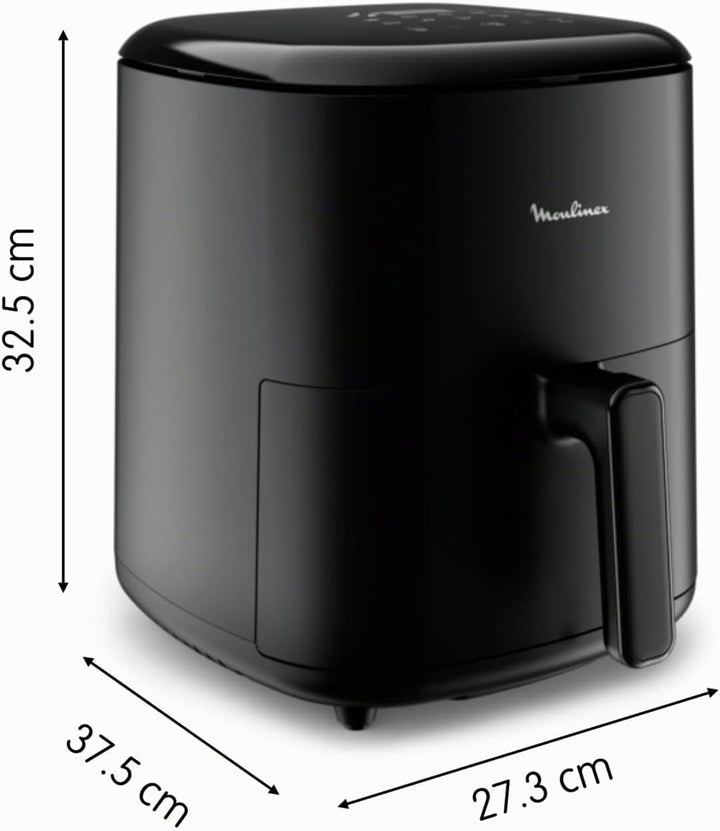 Moulinex Easy Fry Max 5L – Luftfritteuse für schnelles Kochen, Energieeinsparung bis zu 70%, intuiti
