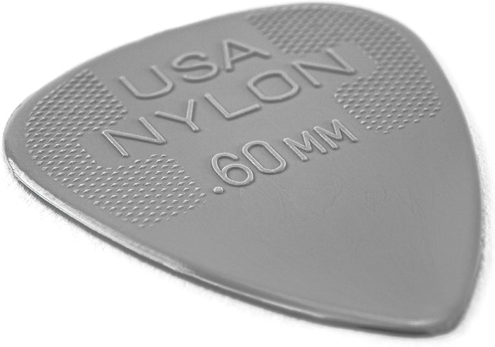 Médiators Jim Dunlop 0,60mm Nylon 0,60mm sachet de 72 0,60mm Nylon Standard Sachet de 72, 0,60mm Nyl