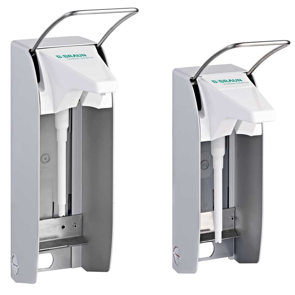 B.Braun Wandspender Plus T 1000ml Kurzarm sichtbarer Armhebel 10cm handberührungsfrei Universal 1.00
