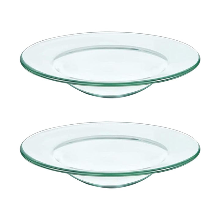 TOPBATHY 2 StüCk 11 5Cm Glas Duftschalen FüR WachswäRmer Aromatherapie ÖLwäRmerschalen Wiederverwend