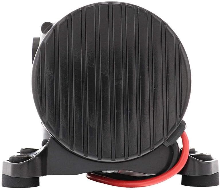 Jabsco Q402J-115S-3A, ParMax HD4-24V 4GPM 40PSI, robuste Süsswasser-Förderpumpe, schwarz