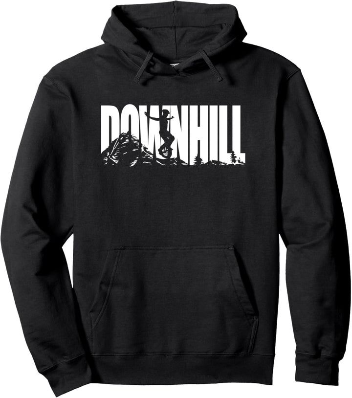 Downhill Einrad Einrad Akrobaten Monocycle Einrad Pullover Hoodie