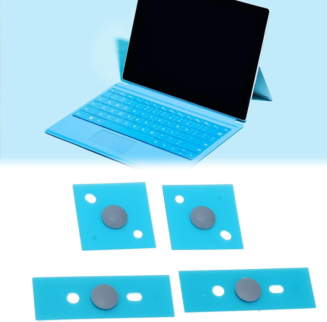 Laptop-Unterseite, Gummifüsse, rutschfeste, Runde Punkt-Laptop-Fusspolster, Ersatz für 3 4 5 (Blau),