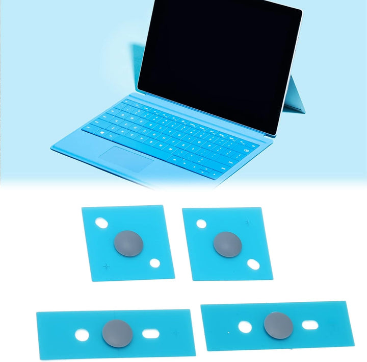 Laptop-Unterseite, Gummifüsse, rutschfeste, Runde Punkt-Laptop-Fusspolster, Ersatz für 3 4 5 (Blau),