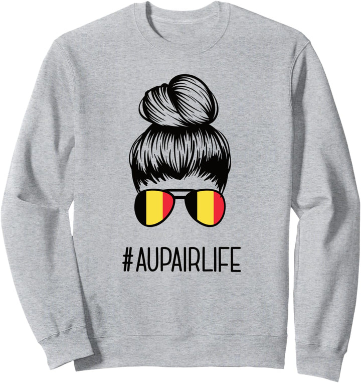 Au Pair Belgien Mädchen Work & Travel Au-Pair Auslandsjahr Sweatshirt