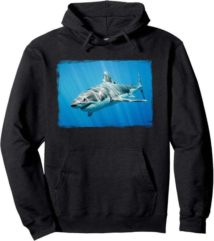 Weisser Hai - Weisshai Hai Pullover Hoodie