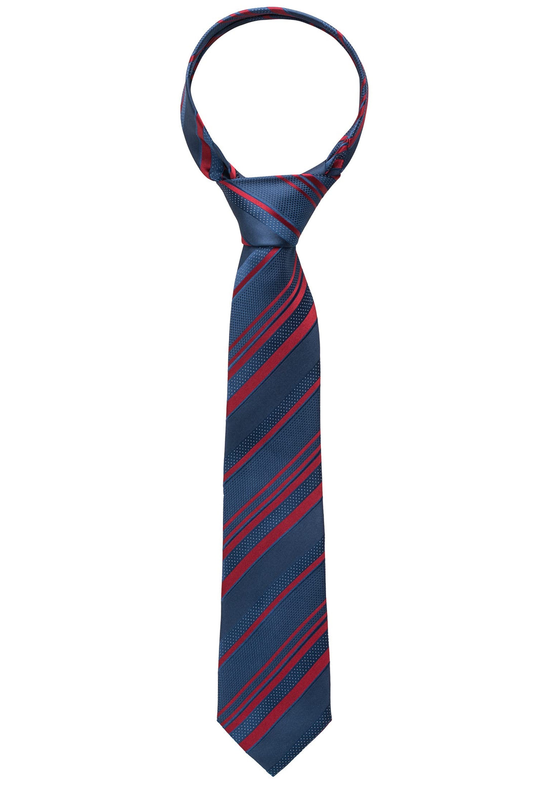 eterna Herren hochwertige Seidenkrawatte Einheitsgrösse Navy, Einheitsgrösse Navy