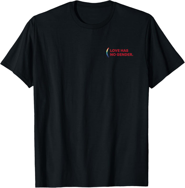 (RED) Originals PRIDE Collection - Love Has No Gender T-Shirt