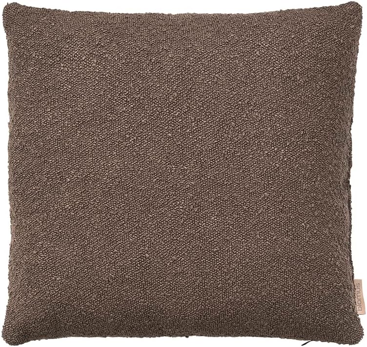 Blomus Kissenbezug Boucle, Kissenhülle für Kopf- oder Sofakissen, Espresso, 40 x 40 cm, 66581 Espres
