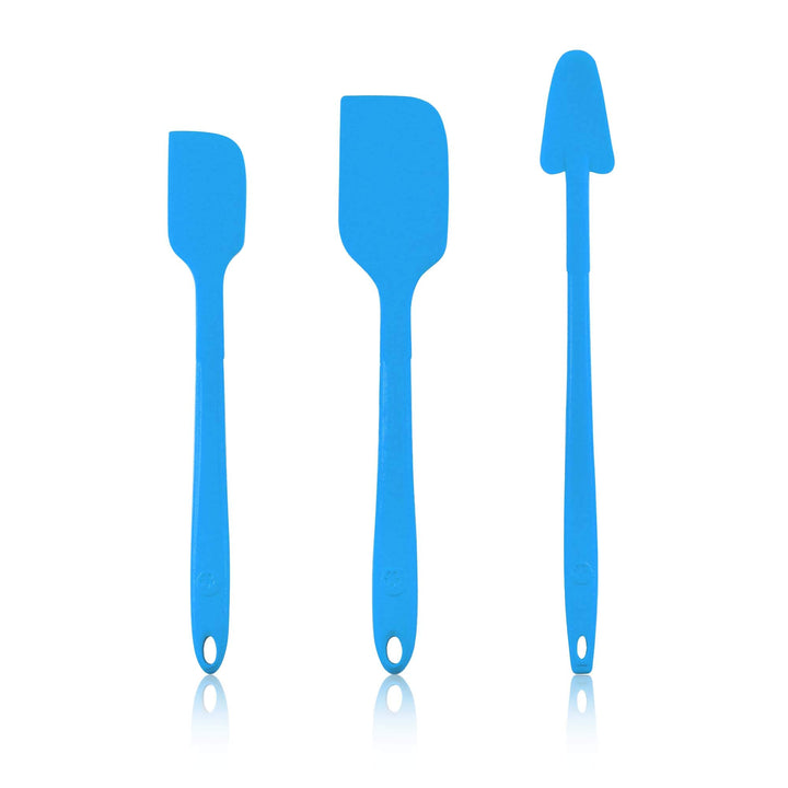 Kochblume Schaber-Set - Restelöffel L & Design Teigschaber L & Design Teigschaber M 3er Set | Premiu