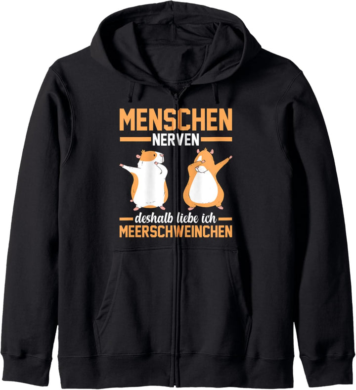 Nagetier Haustier Meerschweinchen Kapuzenjacke