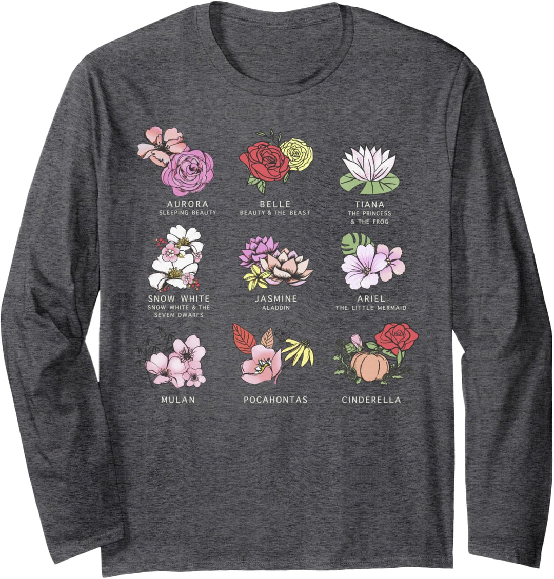 Disney Princess Florals Langarmshirt