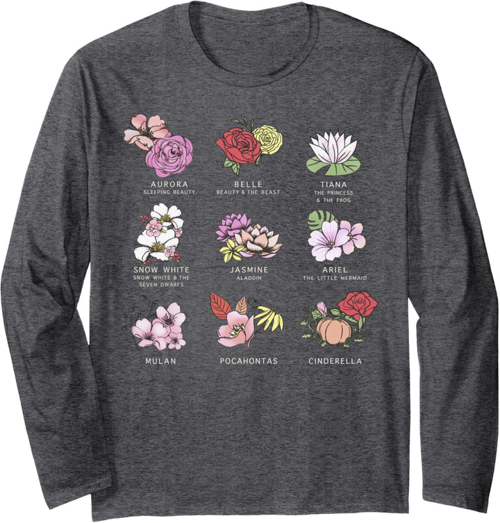 Disney Princess Florals Langarmshirt