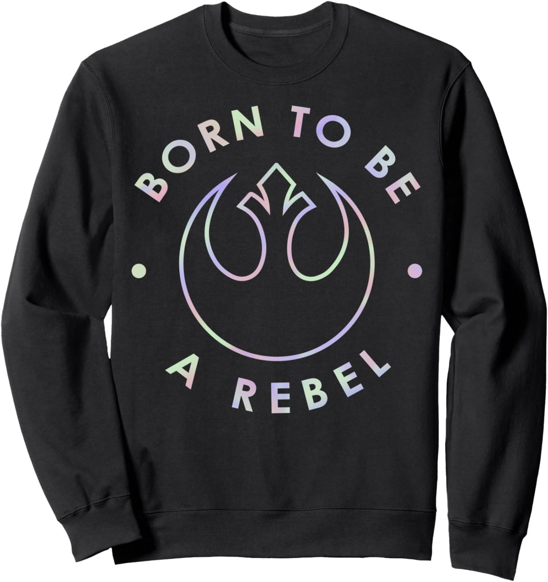 Star Wars Born To Be A Rebel Pastel Logo Sweatshirt