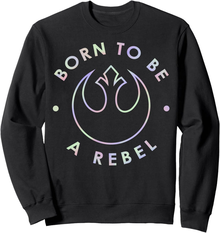 Star Wars Born To Be A Rebel Pastel Logo Sweatshirt