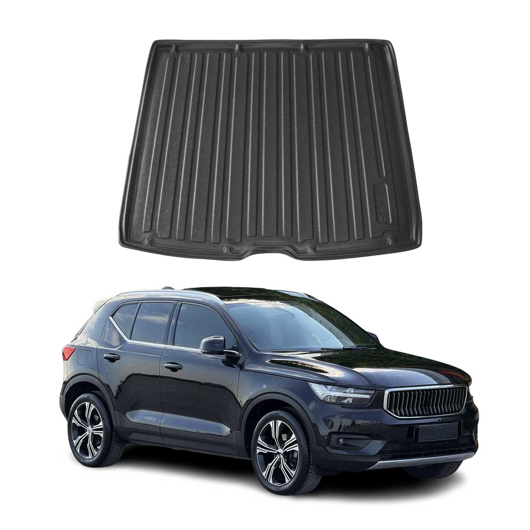 OMAC Kofferraumwanne Laderaumwanne kompatibel mit Volvo XC40 2018-2025 Gummi TPE Schwarz