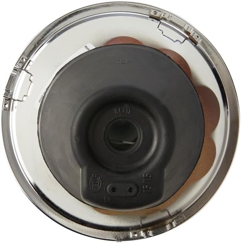 HELLA - Halogen-Scheinwerfereinsatz, Hauptscheinwerfer - 12V - rund - Referenzzahl: 12.5 - Einbau -